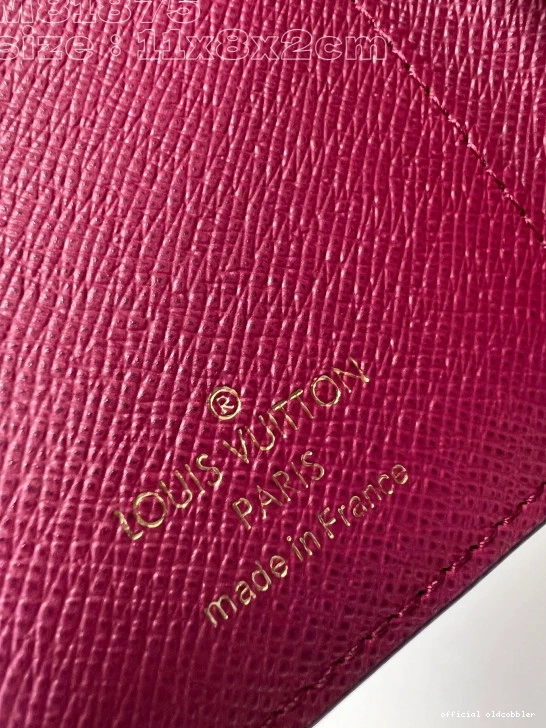 Official oldcobbler WALLET-11.5*8.5*2.2cm LOUIS VUITTON Lou 0805